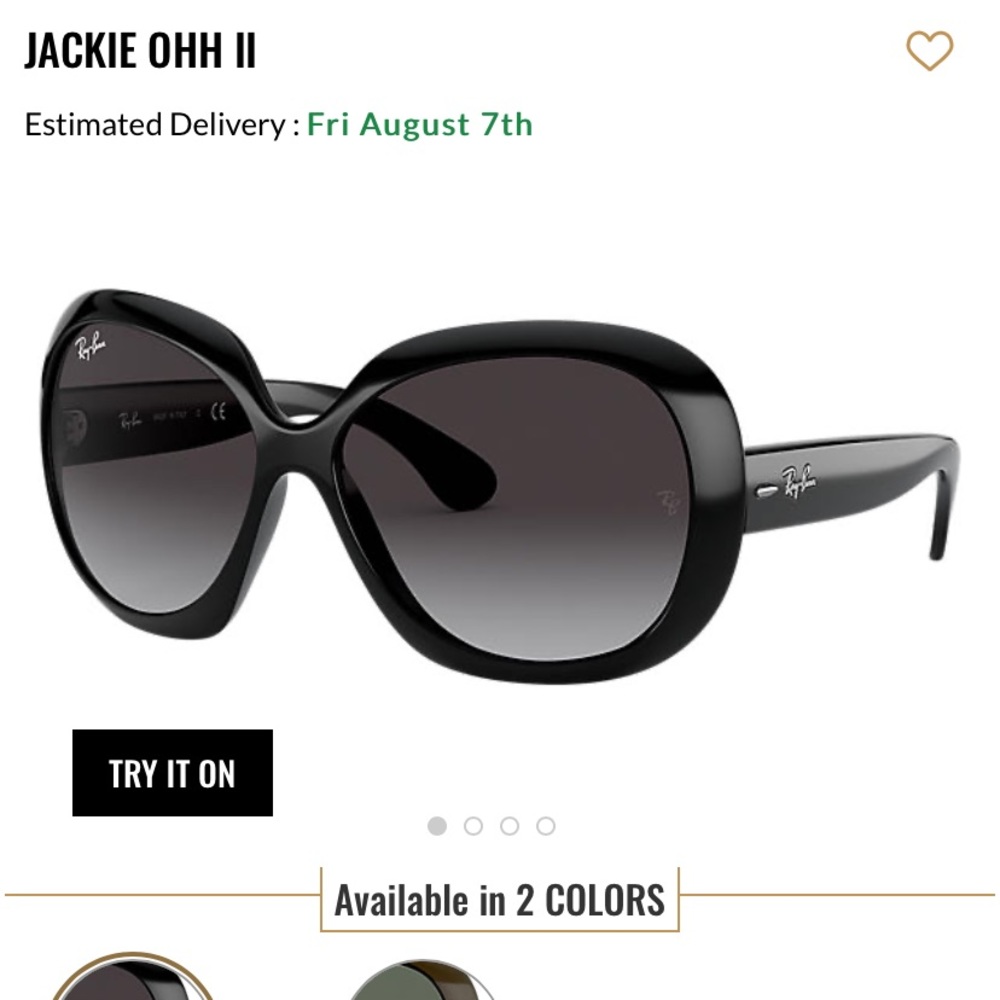 NWT Jackie Ohh II Ray-bans